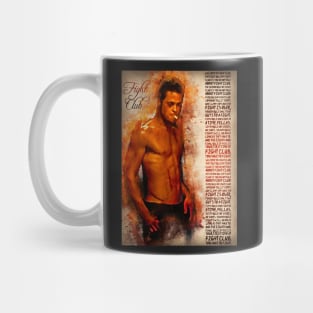 Fight Club - Minimal alternative movie fanart Mug